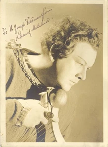 LAURITZ MELCHIOR - HANDSIGNIERTE BESCHRIFTETE FOTOGRAFIE - Bild 1 von 1