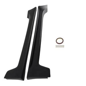 ABS Plastic Side Skirt Extension for Subaru BRZ Scion FR-S 2012-2021 Black - Picture 1 of 12