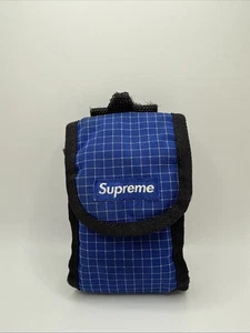 Custodia fotocamera Supreme SS11 blu a scacchi - uscita primavera/estate 2011 - Foto 1 di 7
