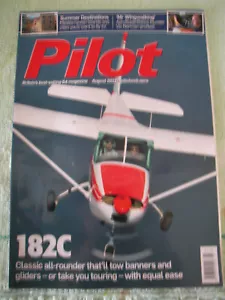 Pilot magazine August 2021 good condition Cessna 182C Skylane test - Bild 1 von 5