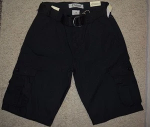 New Chams Black Khaki Cargo Shorts size 14 - Picture 1 of 1