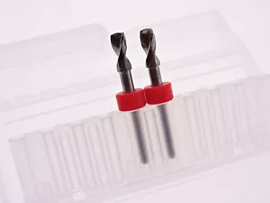 4.0mm Carbide End Mill Router Bit CNC FR4 Spiral 2 Flute 3/8" Length 1/8" Shank - Picture 1 of 1