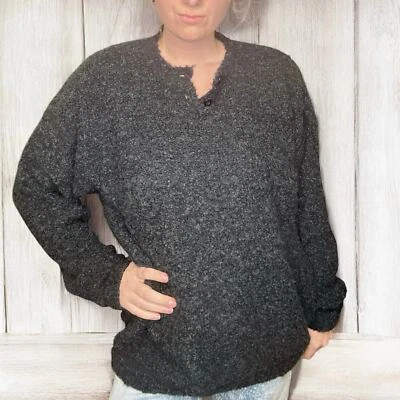 Suéter de Colección Northern Isles Gris Carbón Difuso Mezcla de Lana Foto 1 de 4