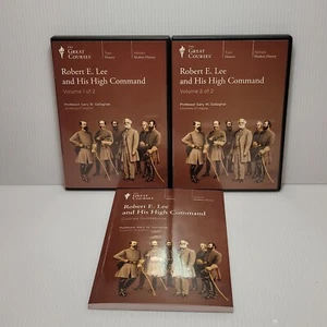 Great Courses: Robert E. Lee & His High Command (12 Audio CDs, Course Guidebook) - Imagen 1 de 9