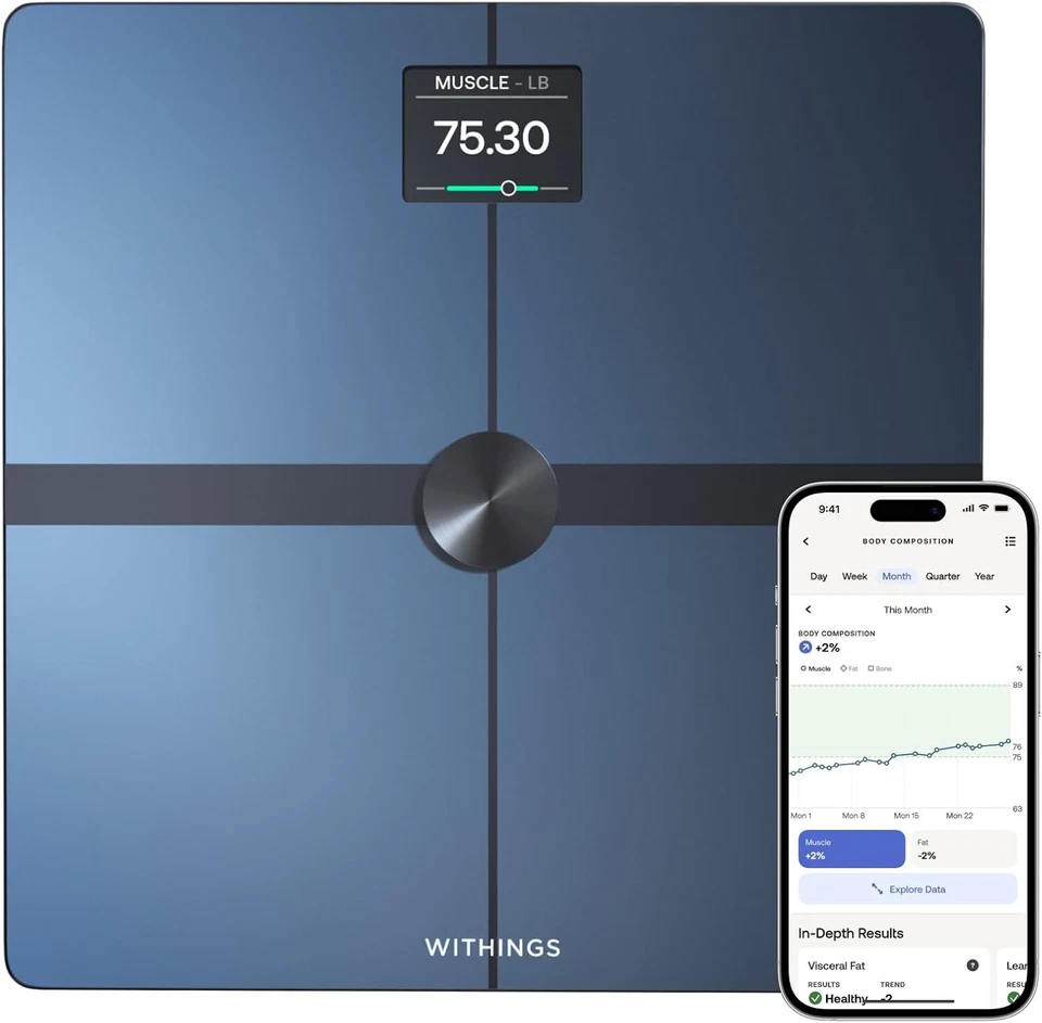 WITHINGS Smart Scale Body Smart Black - Image 1 of 4