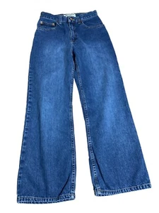 Arizona Boy Blue Denim Medium Wash Bootcut Jean Size 12 Regular - Picture 1 of 6