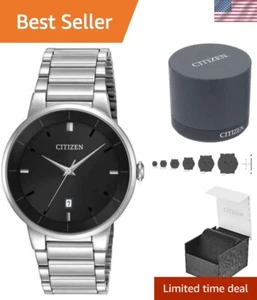 Analog Black Dial Men's Watch- - Picture 1 of 7