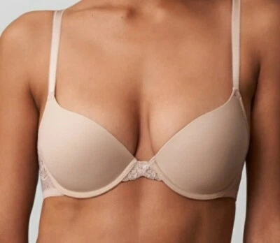 Skarlett Blue - Sujetador Camiseta Multivía Miel (Precio Original: $58) Foto 1 de 3