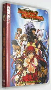 REAL BOUT HIGH SCHOOL DVD Enter The Samurai Girl Japanese Anime English Dubbed - Imagen 1 de 3
