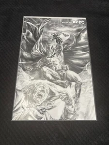 Batman: Black and White #2 Cover B Doug Braithwaite Variant DC Comics 2021 - Picture 1 of 1