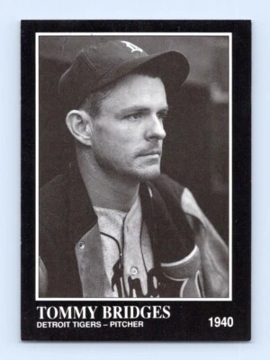 1991 Conlon Collection #180 Tommy Bridges - Image 1 of 2