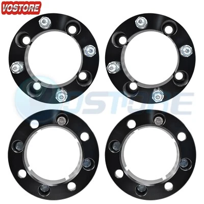 4 piezas espaciadores de rueda negros 2" 4x137 M12x1,5 para Can-am Maverick Honda Talon Pioneer Foto 1 de 4