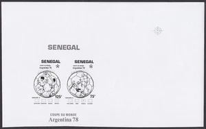 Senegal Sc485 1978 Argentina World Cup, Soccer, FIFA, Sports, Color Trial Proof - Picture 1 of 6