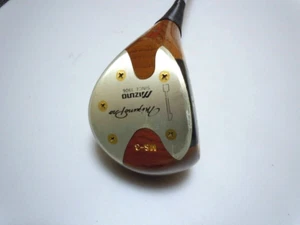 3x AsNew! Mizuno Pro MS-3 Persimmon 1, 3, 4 Woods  R flex! Lefty RARE CONDITION - Picture 1 of 10