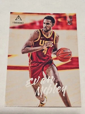 Evan Mobley 2021 Panini Chronicles Draft Picks Luminance Rookie #77 Cavaliers - Image 1 of 2