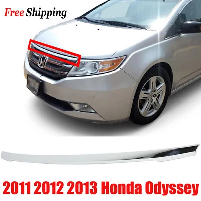 For 2011-2013 Honda Odyssey Front Upper Grille Trim Grill Chrome HO1217105 Foto 1 de 4