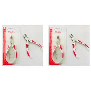 2 Stück x Easy Hold Nagelzange Haarschneidemaschine rutschfester Griff Edelstahl - Bild 1 von 1