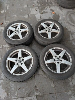 Winterkomplettradsatz Alu Skoda DieweWheels 205/55R16 91T 6,5Jx16H2 LK5X112 ET48 - Bild 1 von 4