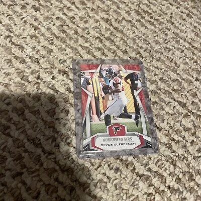 2019 Panini Rookies & Stars Purple Devonta Freeman #66 - Image 1 of 2