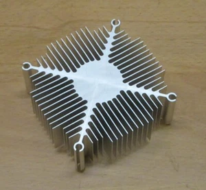 Alu - Kühlkörper / Kühler - 92 x 92 x 35 mm, Heatsink / POWER LED, CPU - Bild 1 von 7