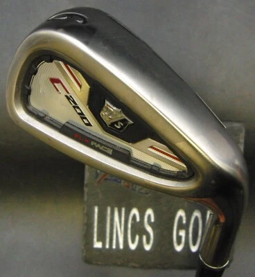 Wilson Staff FLX Face C200 6 Iron Extra Stiff Steel Shaft Golf Pride Grip - Image 1 of 4