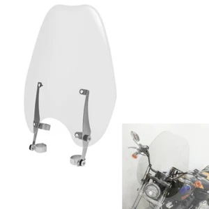Windshield Bracket & 49mm Clamps Fit For Harley Softail Street Bob FXBB 18-25 24 - Picture 1 of 9