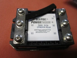 Nuovo GENTRON EFM0994-M160 CONFEZIONE DA SEI POWERTHERM 500V 312A  - Foto 1 di 5