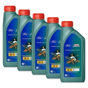 5 LITRI OLIO CASTROL MAGNATEC 5W30 A5 API SN ILSAC GF-5 FORD WSS-M2C913-C/D - Imagen 1 de 5