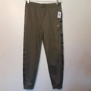 Champion Sweatpants Boys Youth XL Leisure Green Camo EUC Sports - Picture 1 of 9