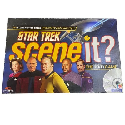 Star Trek Scene It? Trivia DVD Game 2009 Fun TV Board Game OPEN BOX - Image 1 of 4