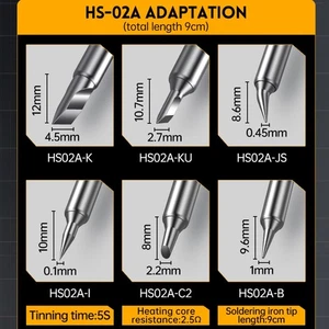 Puntas de soldadura optimizadas para HS02a y HS02b mejoran su experiencia de soldadura - Imagen 1 de 53