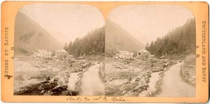 Schweiz.Frankreich.Route du Col de Balme.Stereo Fotoalbum A.R Schweiz & Savoyen.2 - Bild 1 von 2