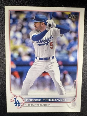 1022 Topps Update Freddie Freeman #US330 Dodgers - Image 1 of 2