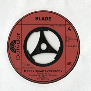 SLADE - MERRY CHRISTMAS EVERYBODY - 1973 VINYL 7" SINGLE - POLYDOR - EX+ COND - Picture 1 of 3