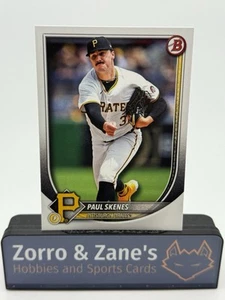 Paul Skenes 2025 Bowman  #30 Base Bowman Paper Baseball Pittsburgh Pirates - Picture 1 of 2