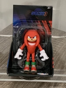 Sonic the Hedgehog 3 Knuckles Jakks Pacific 2.5' Figure Brand New - Picture 1 of 2