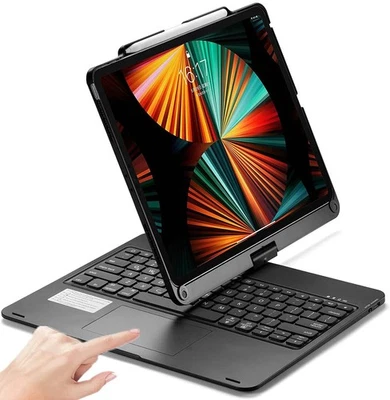360° Rotatable Keyboard Case for iPad Air 13 inch (M3/M2-2025/2024)/Pro 12.9 ... - Image 1 of 4