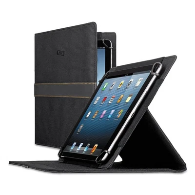 Solo Urban Universal Tablet Case, Fits 8.5" up to 11" Tablets, Black - Image 1 of 4