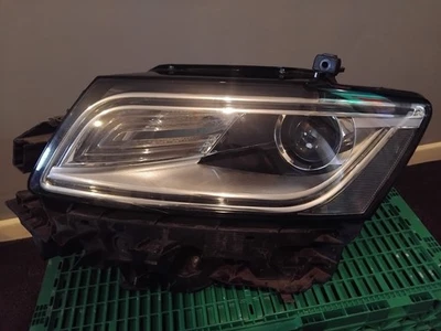 AUDI Q5 SQ5 XENON HEADLIGHT PASSENGER SIDE N/S  2012-2016 8R0941006D COMPLETE - Image 1 of 4
