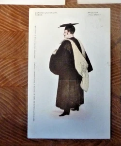 Postal Oxford University Batas Proctor of Music 1907 - Imagen 1 de 2