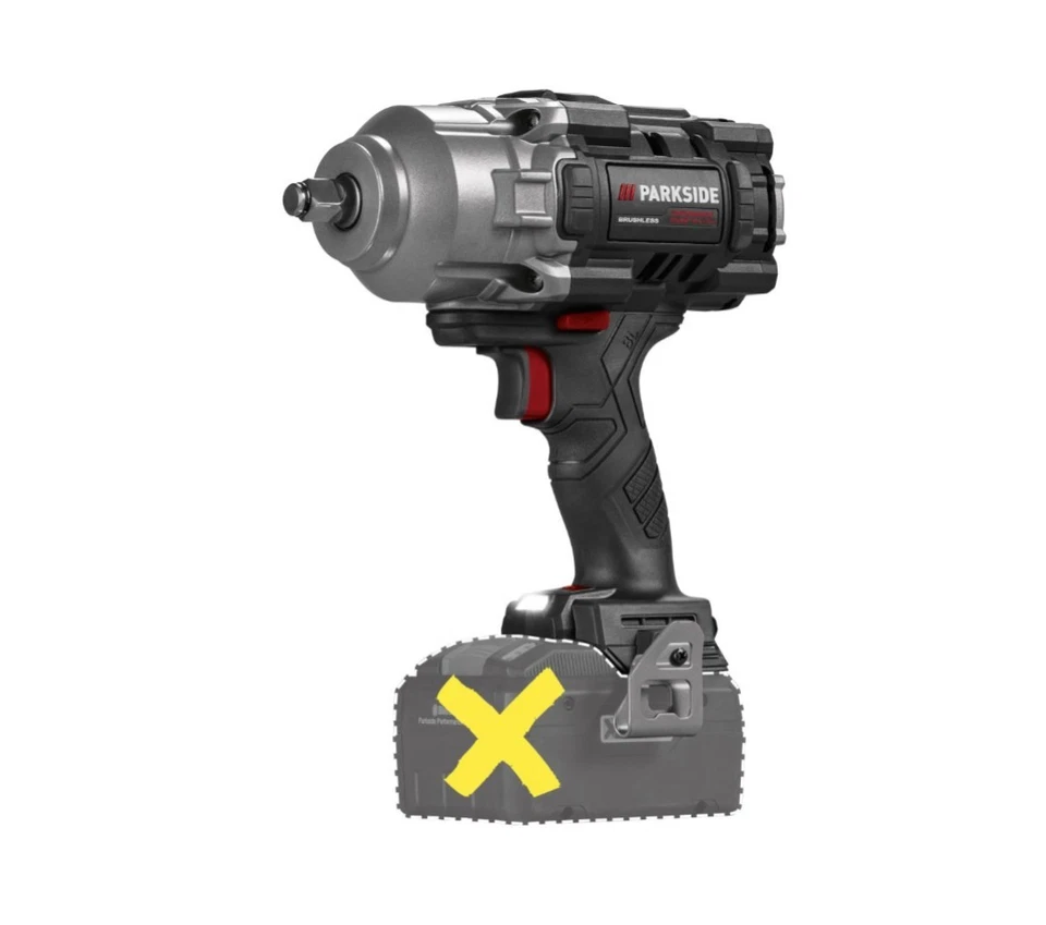 PARKSIDE PERFORMANCE® PASSP 20 Li C4 20V Cordless Rotary Impact Driver 1/2 No Battery/