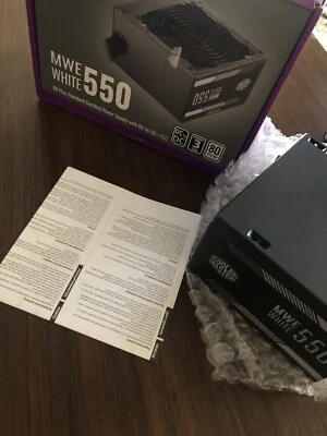 Cooler Master MWE 550 WHITE MPE-5501-ACAAW Power Supply - Image 1 of 4