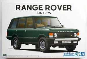 AOSHIMA 1/24 Land Rover LH36D Range Rover Classic '92 scale model kit - Picture 1 of 12