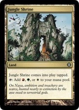 1x Jungle Shrine MTG Shards of Alara NM Magic Regular