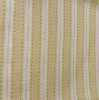 Little Blessings Nancy Davis Murty Andover Fabrics Polka Dot & Stripe Cotton Fab - Image 1 of 4