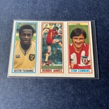 Topps Football 1981 Blue Back Triple Card No. 130 107 143