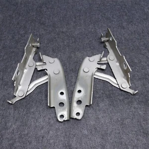 2005-2009 Chevy Uplander Hood Hinges LH RH Pair 994L Tarnished Silver OEM 76659 - Picture 1 of 6
