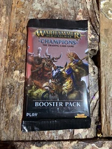 warhammer age of sigmar champions booster packs x20 juegos sellados tarjetas de taller - Imagen 1 de 2
