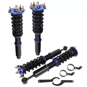 For 2004-2008 Acura TSX Complete Coilovers Kits Struts Shocks Adj. Height Spring - Picture 1 of 12