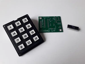 Keypad set K-225 for LOWE HF-125/150/225 Communications Receiver keypad pcb ic - Zdjęcie 1 z 5